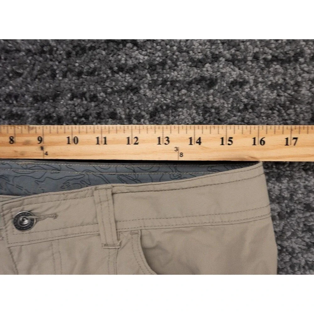 Prana Pants Mens 32x32 Actual 32x31 Beige Zion Cargo Belted Stretch Gorpcore - Picture 10 of 16